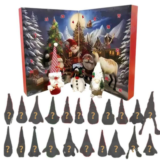 🎅2025 Christmas Handcrafted Gnomes Advent Calendar